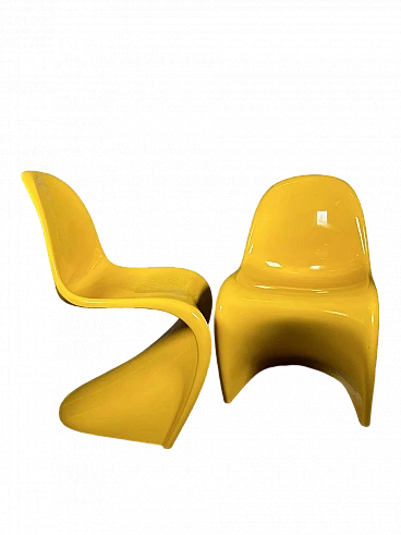 Coppia di sedie Pantor Classic Chair S di Panton per Vitra, anni '90