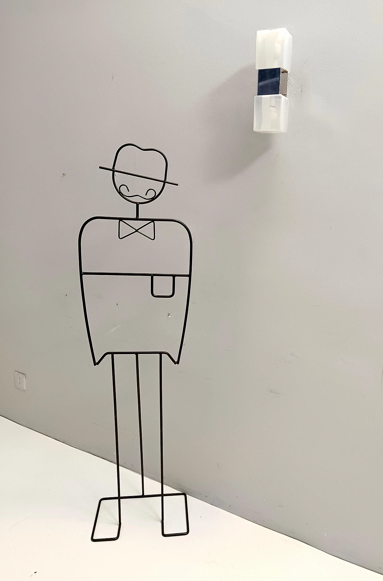 Murano glass wall lamp by Carlo Nason for Mazzega, 1970s 3