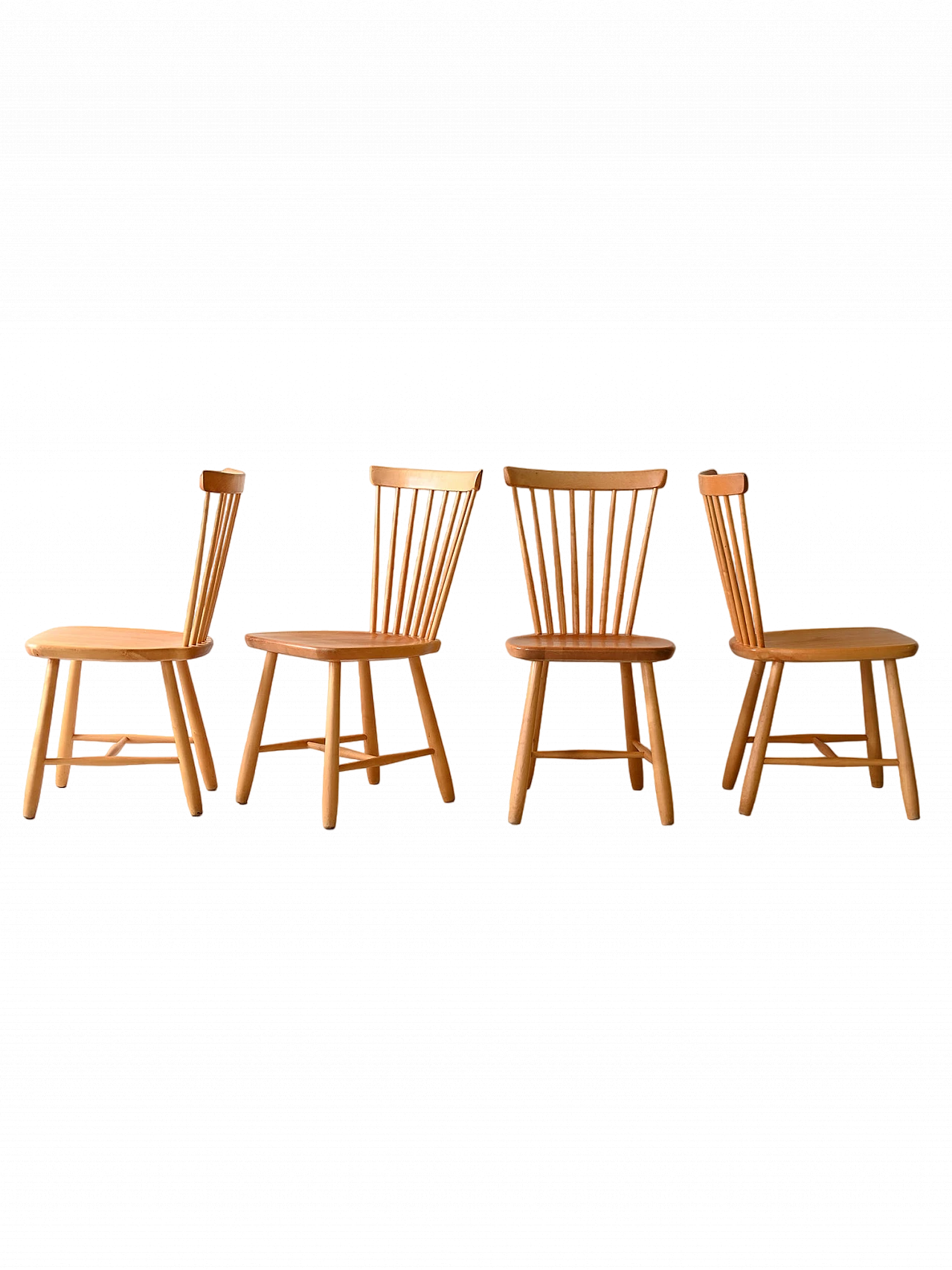 4 Lilla Aland chairs by Carl Malmsten, 1960s 11