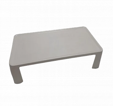 White plastic Amanta coffee table by Mario Bellini for B&B, 1960s