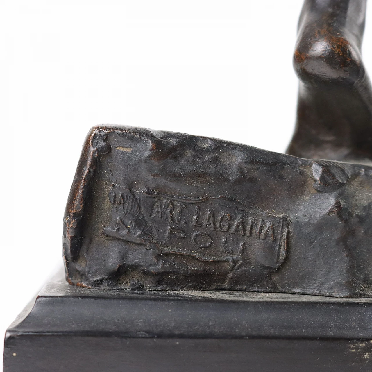 Bronze sculpture by Giuseppe Renda, early 1900s 8