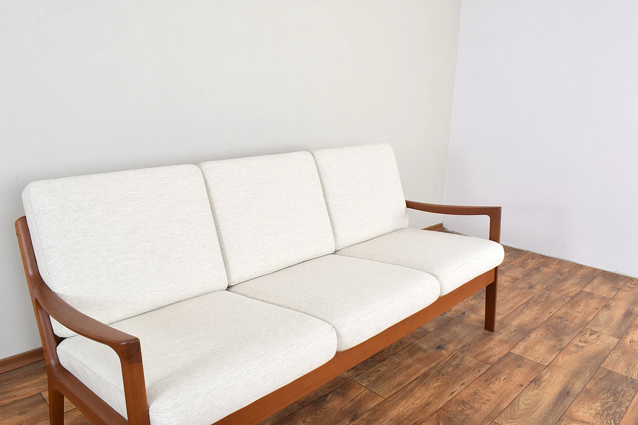 Danish teak Senator living room by Ole Wanscher for Cado, 1960s 8