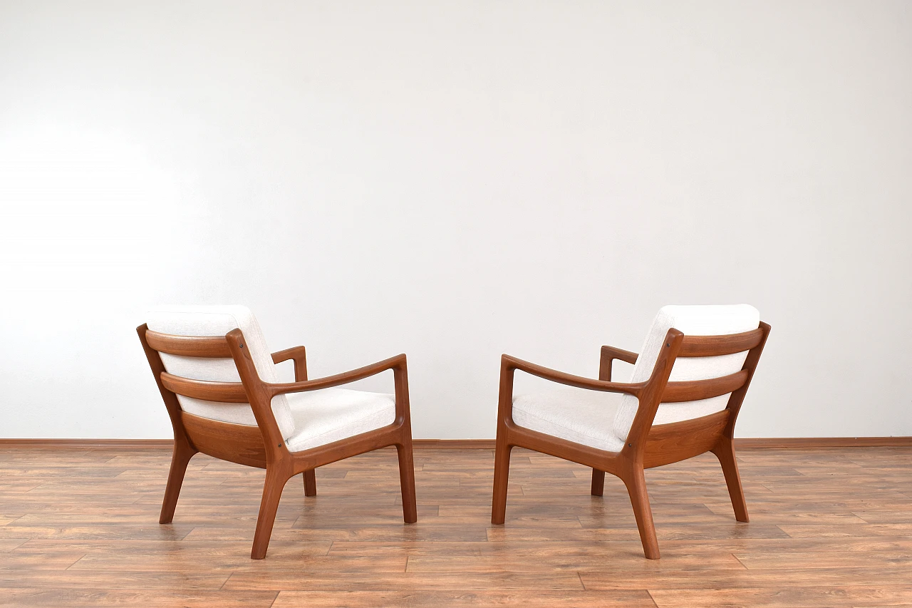 Danish teak Senator living room by Ole Wanscher for Cado, 1960s 12
