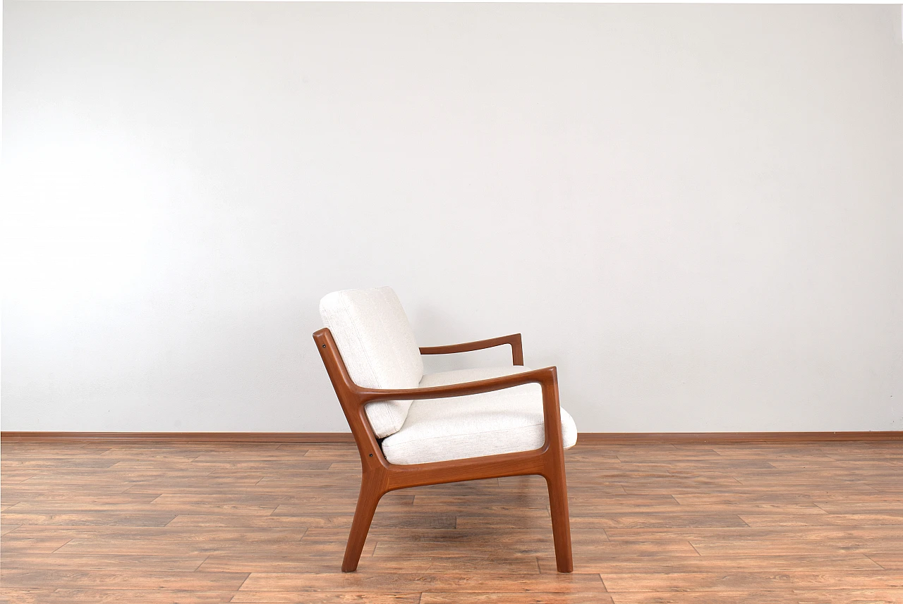 Danish teak Senator sofa by Ole Wanscher for Cado, 1960s 4