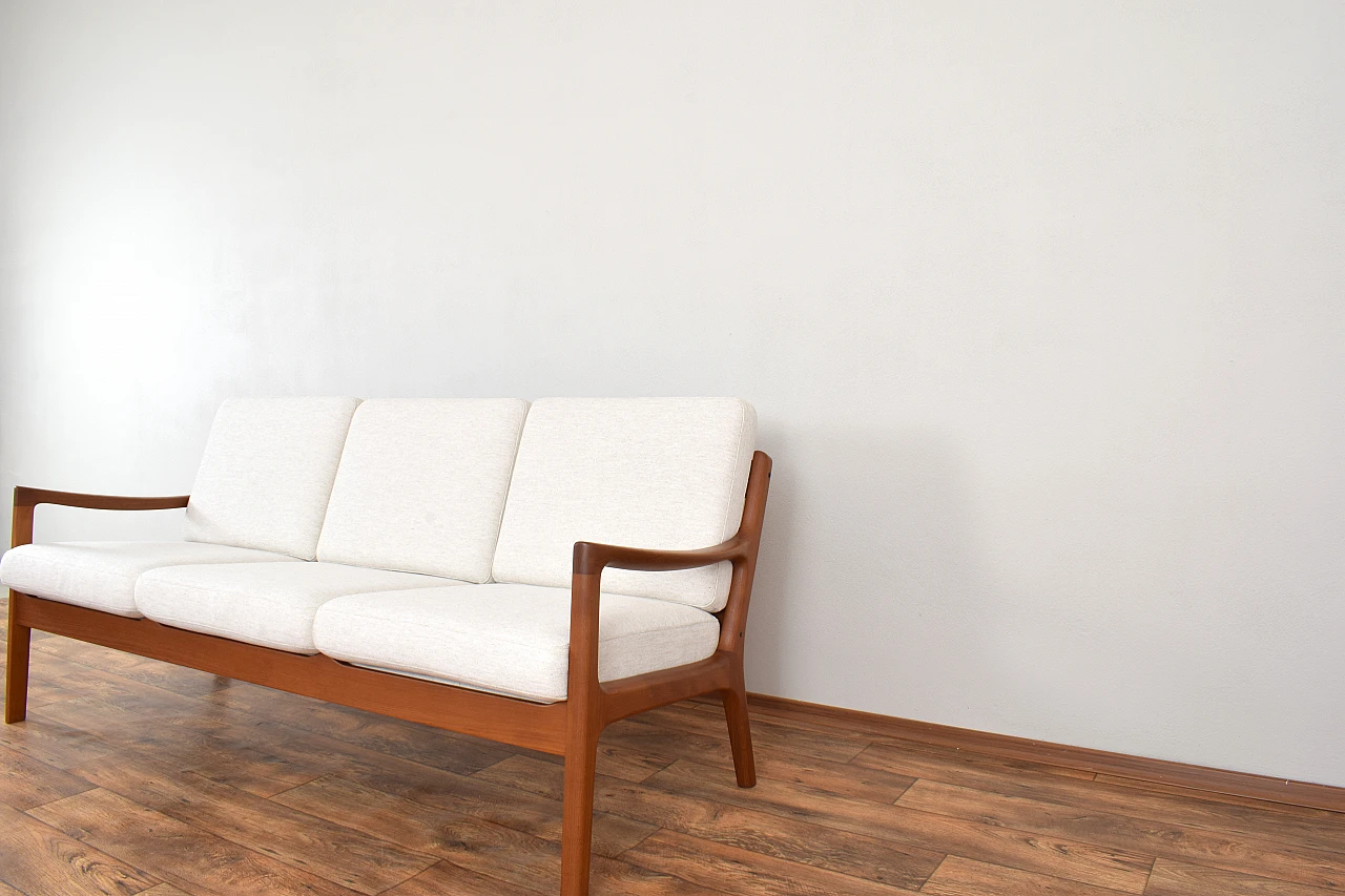 Danish teak Senator sofa by Ole Wanscher for Cado, 1960s 9