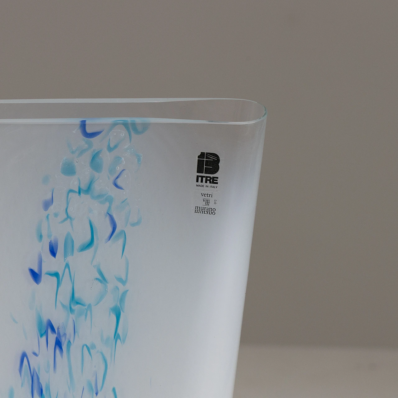 Metal and glass Barena table lamp by ITRE, 1980s 4