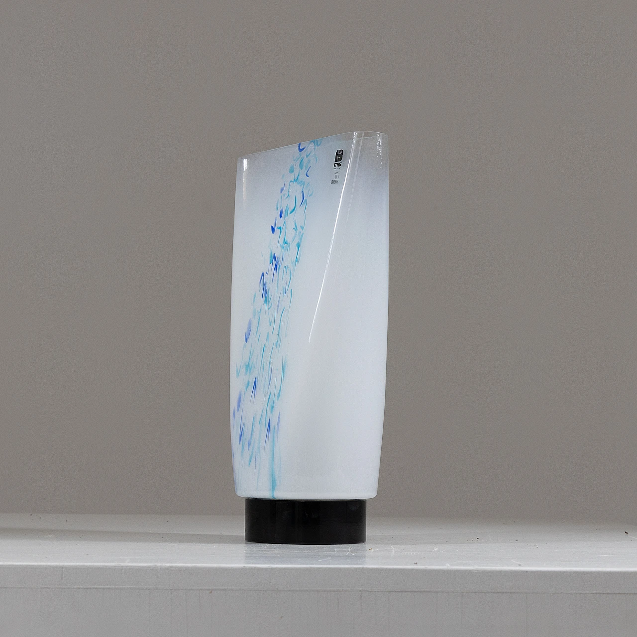 Metal and glass Barena table lamp by ITRE, 1980s 6