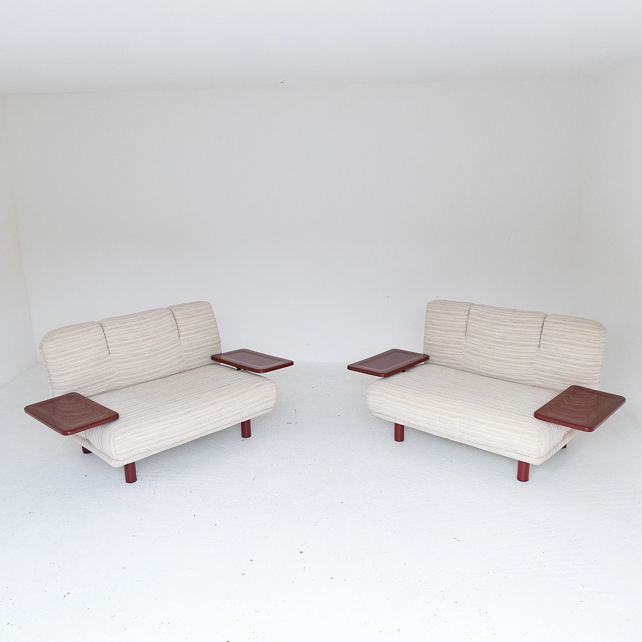 Pair of Magia armchairs by Bacci and Mazzoni for Giovannetti, 1980s 3