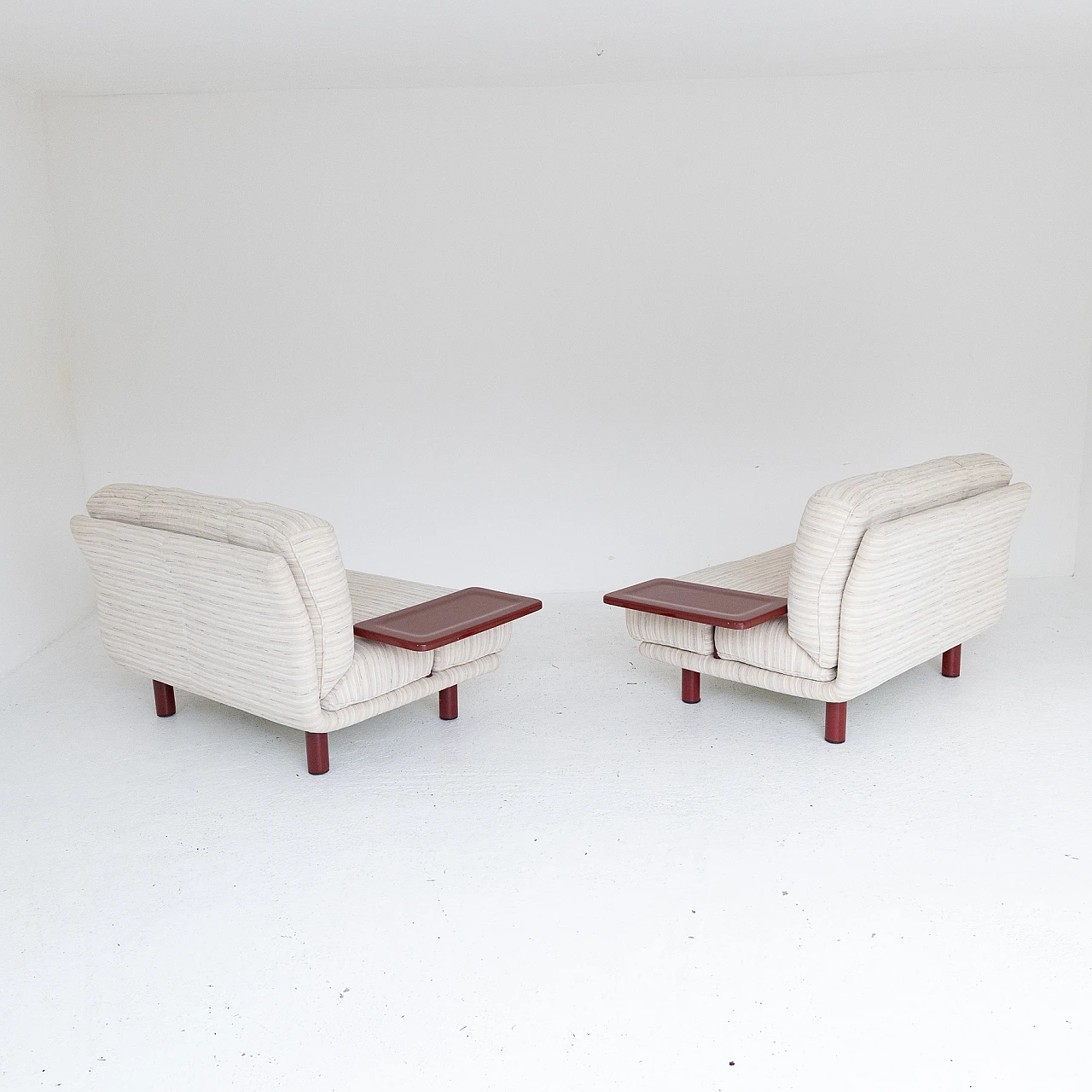 Pair of Magia armchairs by Bacci and Mazzoni for Giovannetti, 1980s 6
