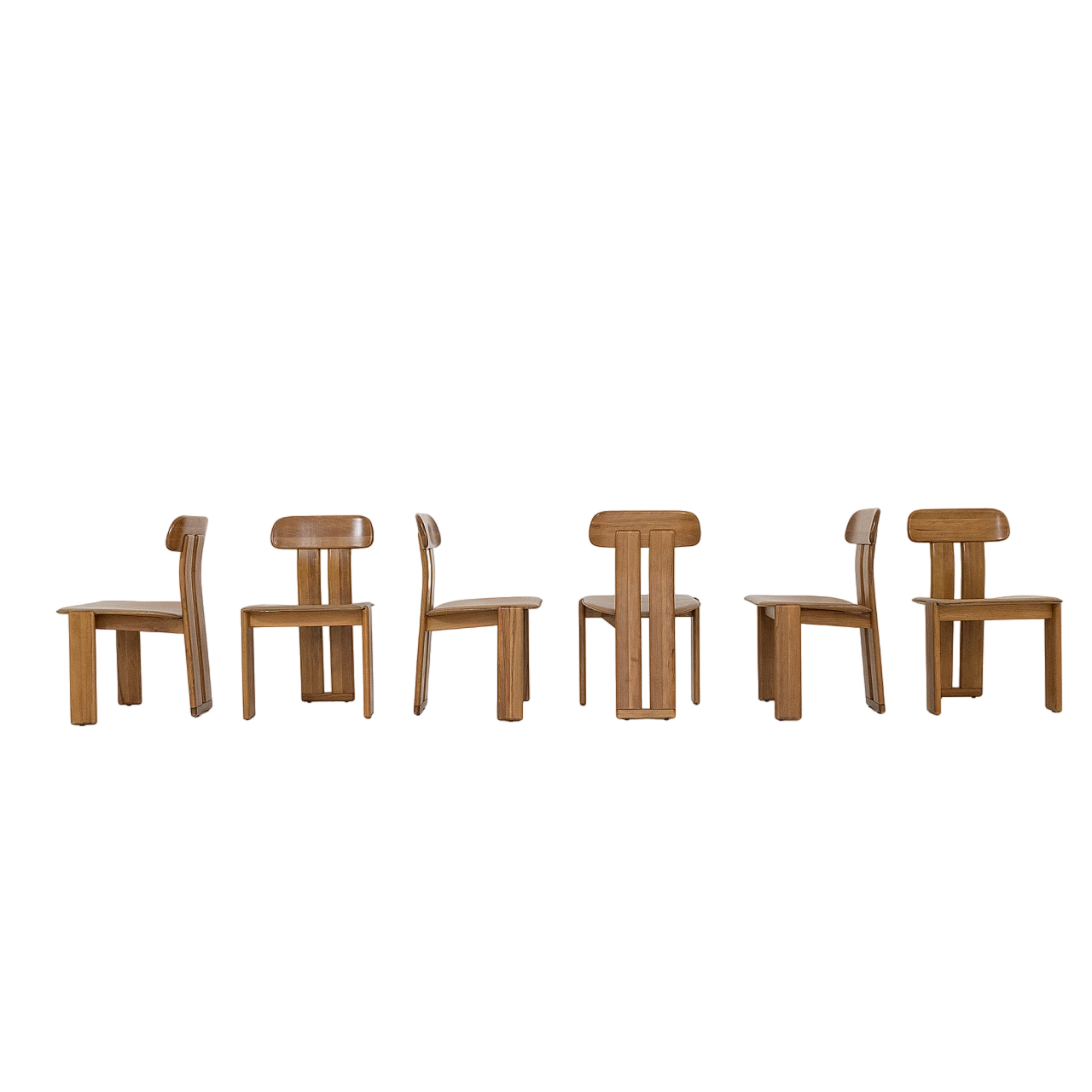 6 Chairs by Mario Marenco for Mobilgirgi, 1970s 13