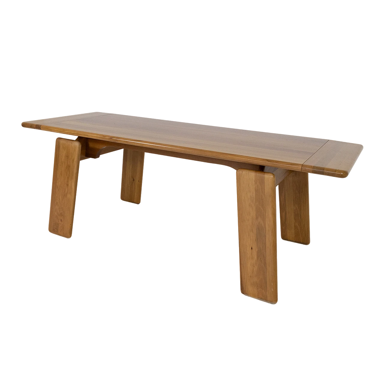 Tavolo in noce di Mario Marenco per Mobilgirgi, anni '70 2
