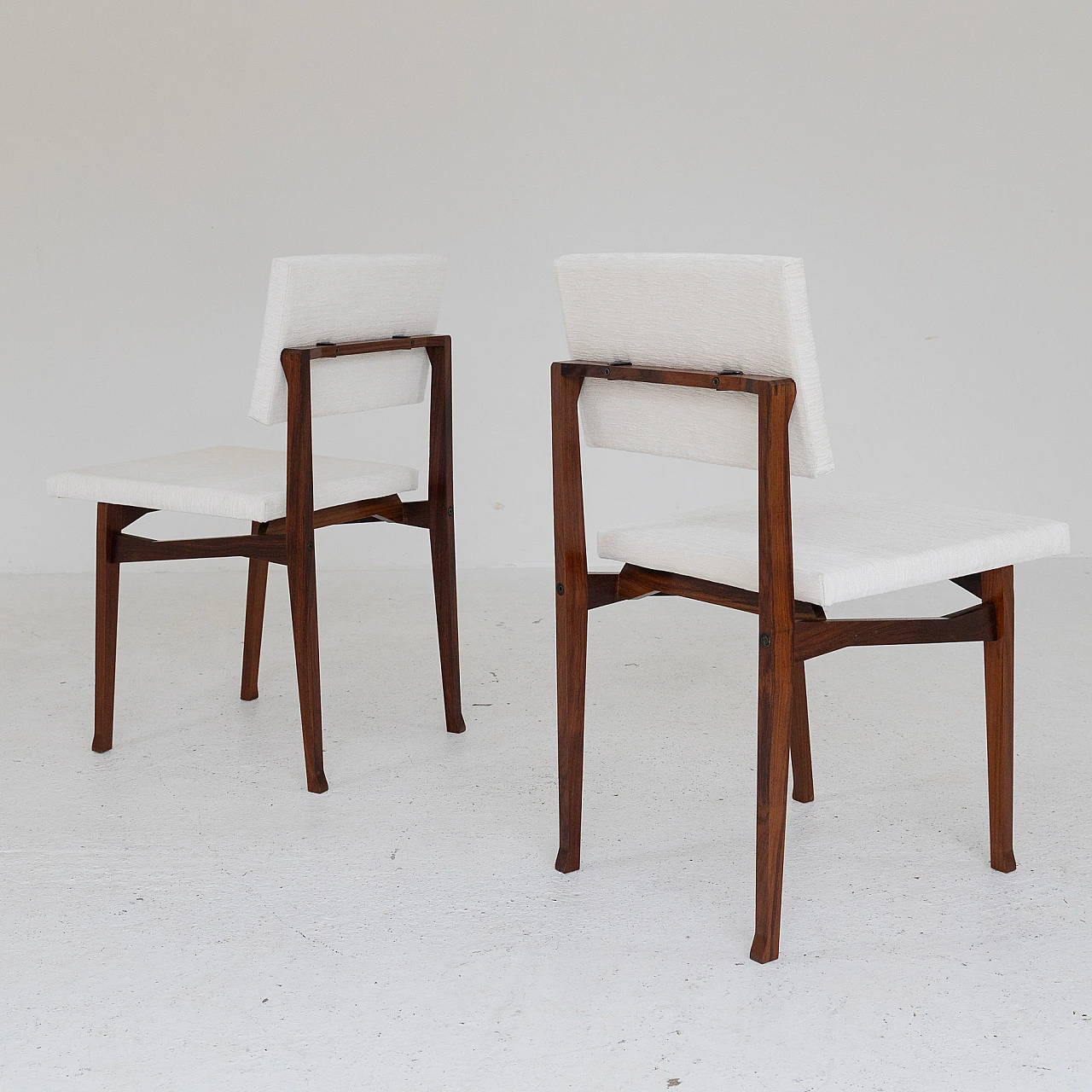 8 Sedie Luisella di Franco Albini per Poggi, anni '50 10