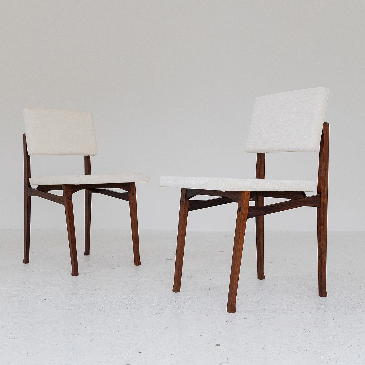 8 Sedie Luisella di Franco Albini per Poggi, anni '50 11