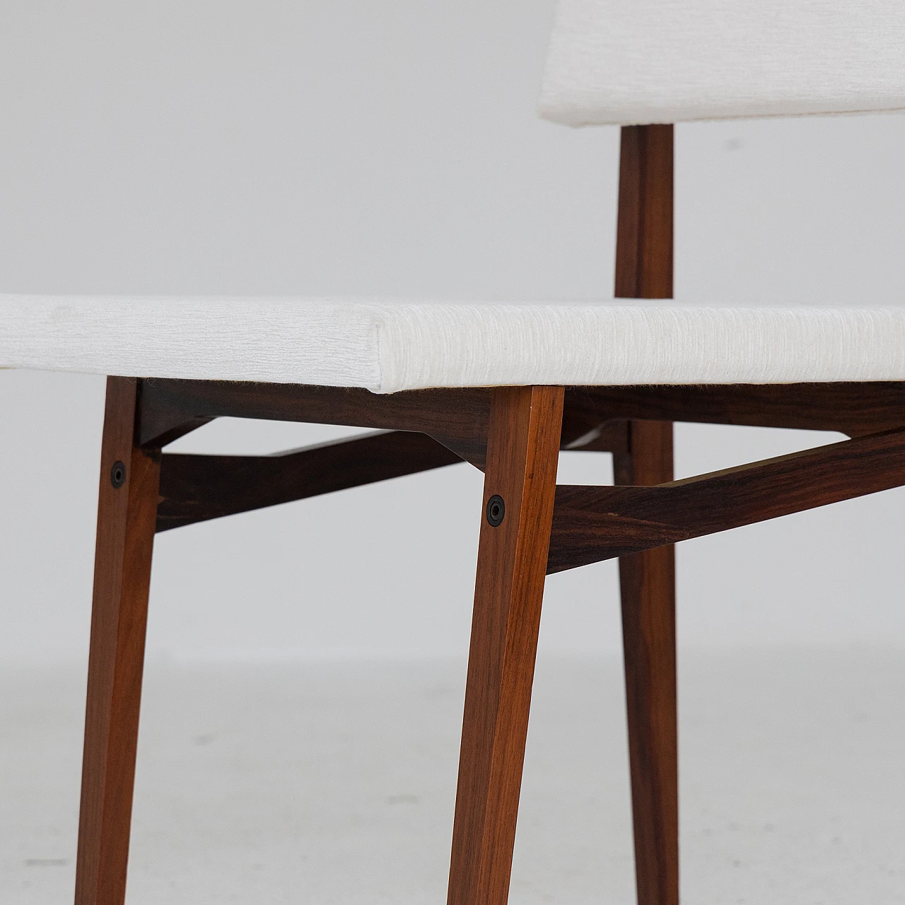 8 Sedie Luisella di Franco Albini per Poggi, anni '50 12