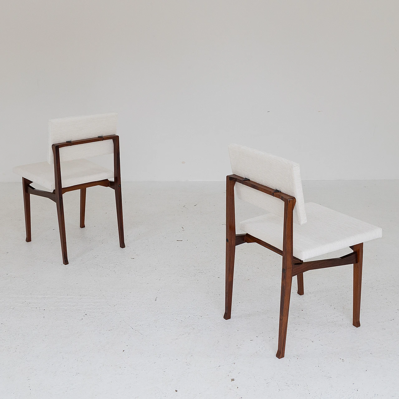 8 Sedie Luisella di Franco Albini per Poggi, anni '50 16