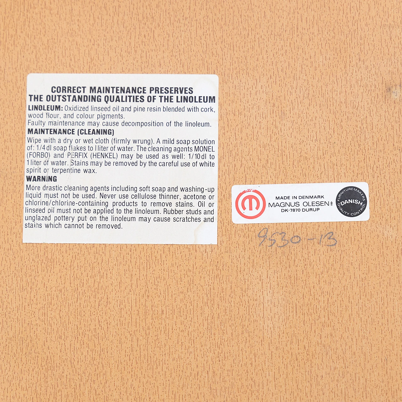 Pair of coffee tables by Thygesen & Sorensen for Magnus Olesen, 1980s 3