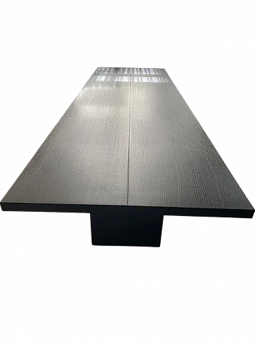 Cuma ACTC28 extensible table oak by A. Citterio for Maxalto, 2000s