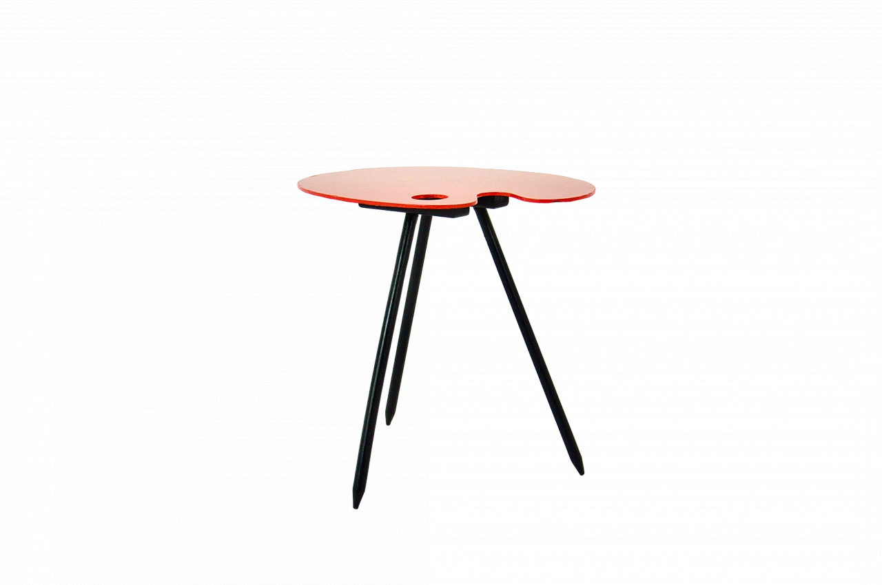 Tavolino di Lucien De Roeck per Bois Manu, 1958 8