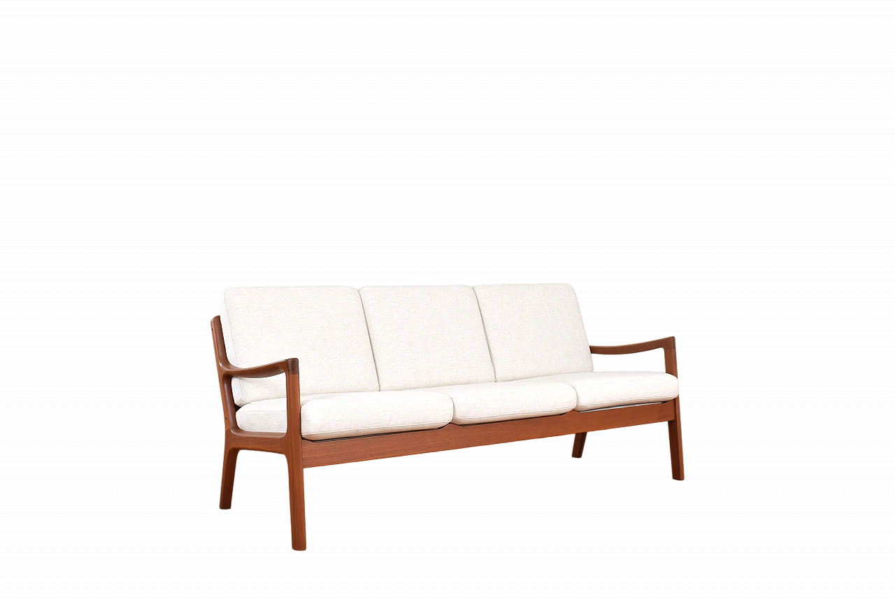 Danish teak Senator sofa by Ole Wanscher for Cado, 1960s 14