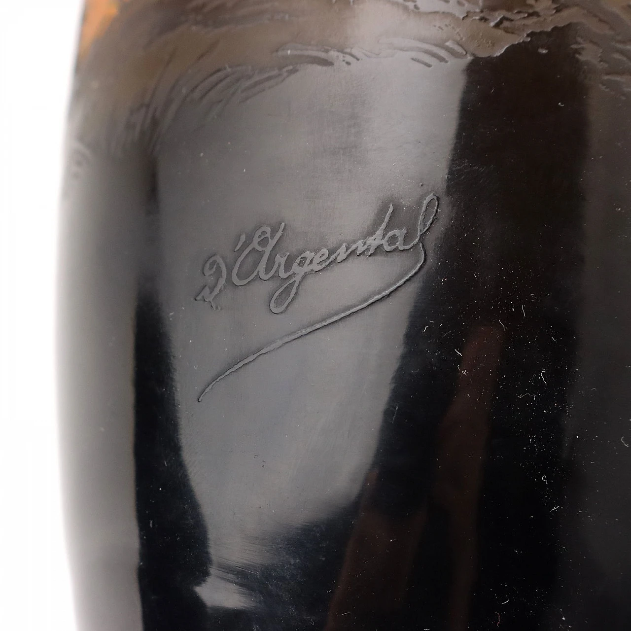 Vaso in vetro policromo di D'Argental 9