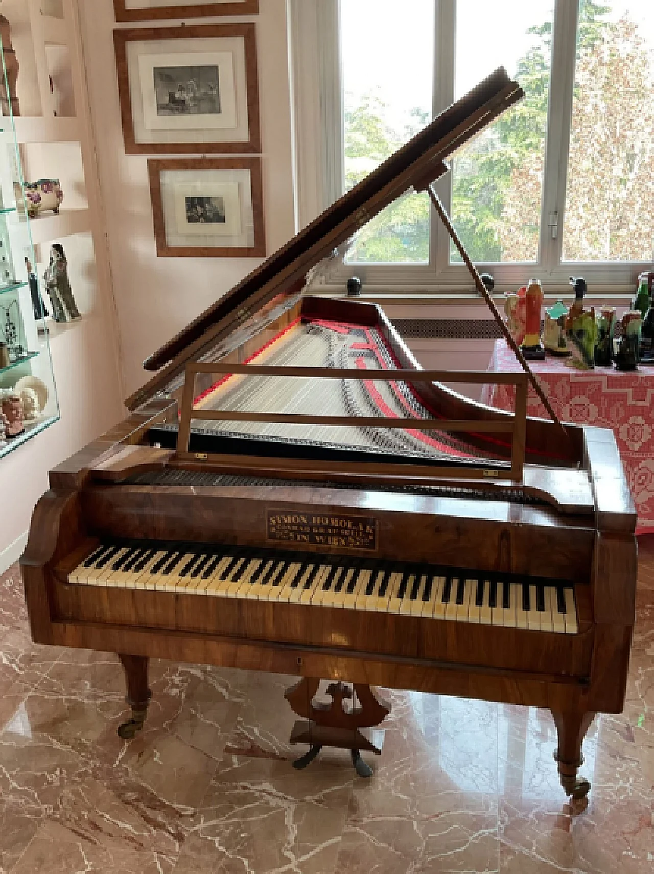 Grand piano by Simon Homolak, first quarter of the 19th century 1