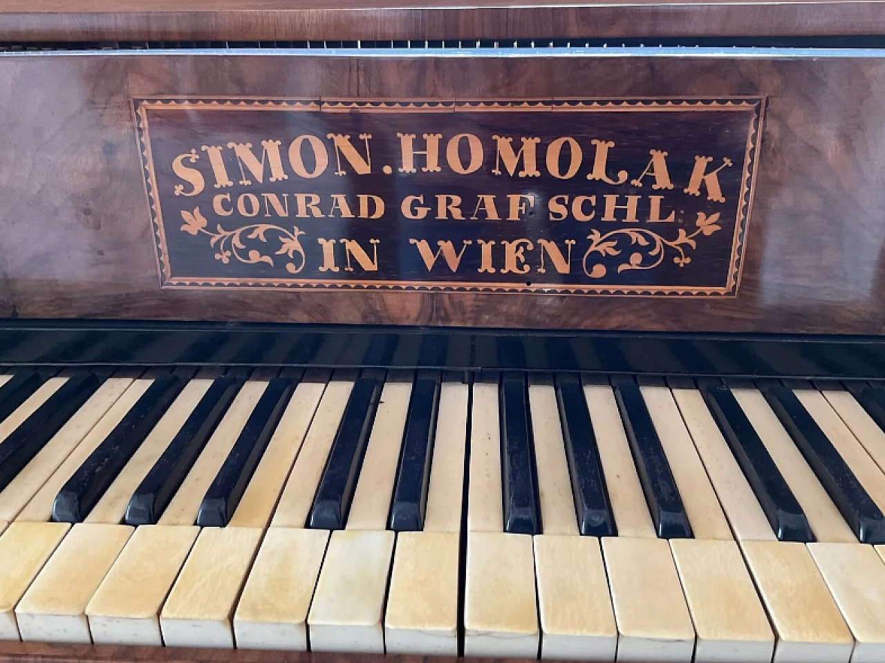 Pianoforte a coda di Simon Homolak, primo quarto dell'800 2