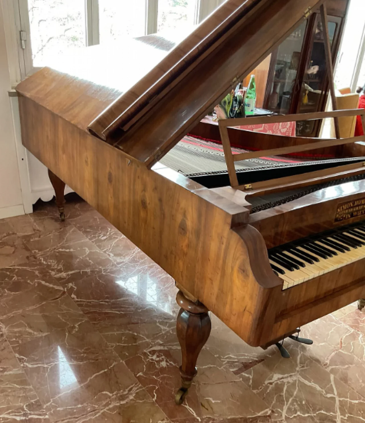 Grand piano by Simon Homolak, first quarter of the 19th century 4
