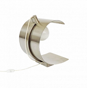 Lampada da tavolo in stile Michel Boyer, anni '70