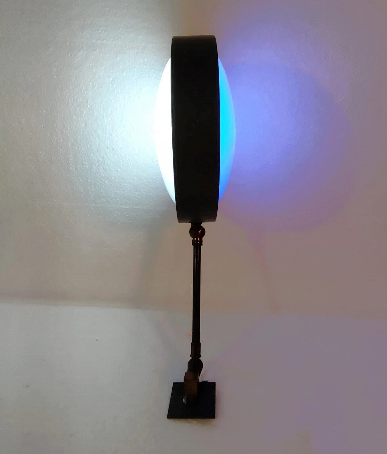 3 Applique regolabili in metallo e perspex di GCME, anni '50 1