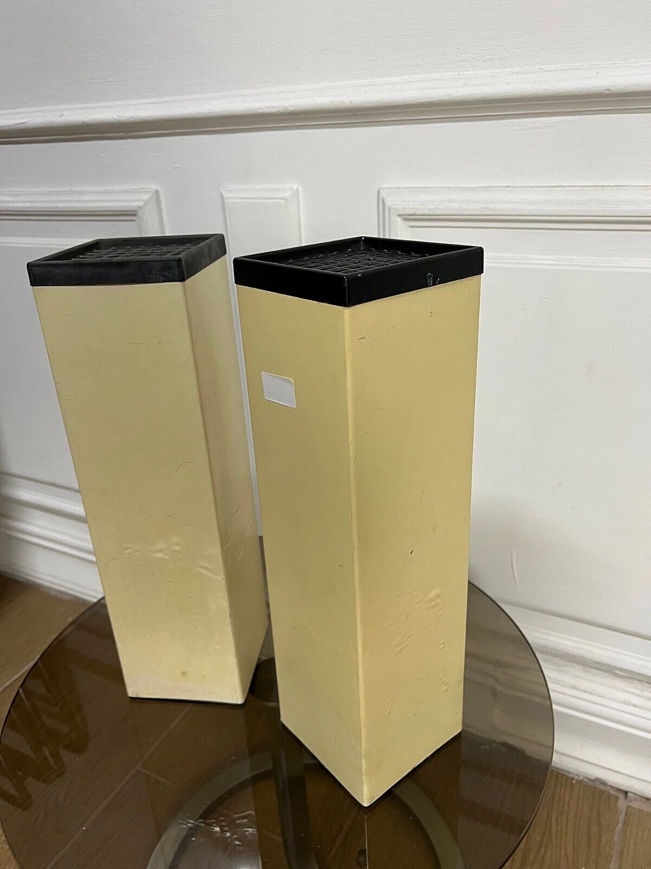 Coppia di posacenere di De Ferrari e Maccarrone per Kartell, anni '70 2