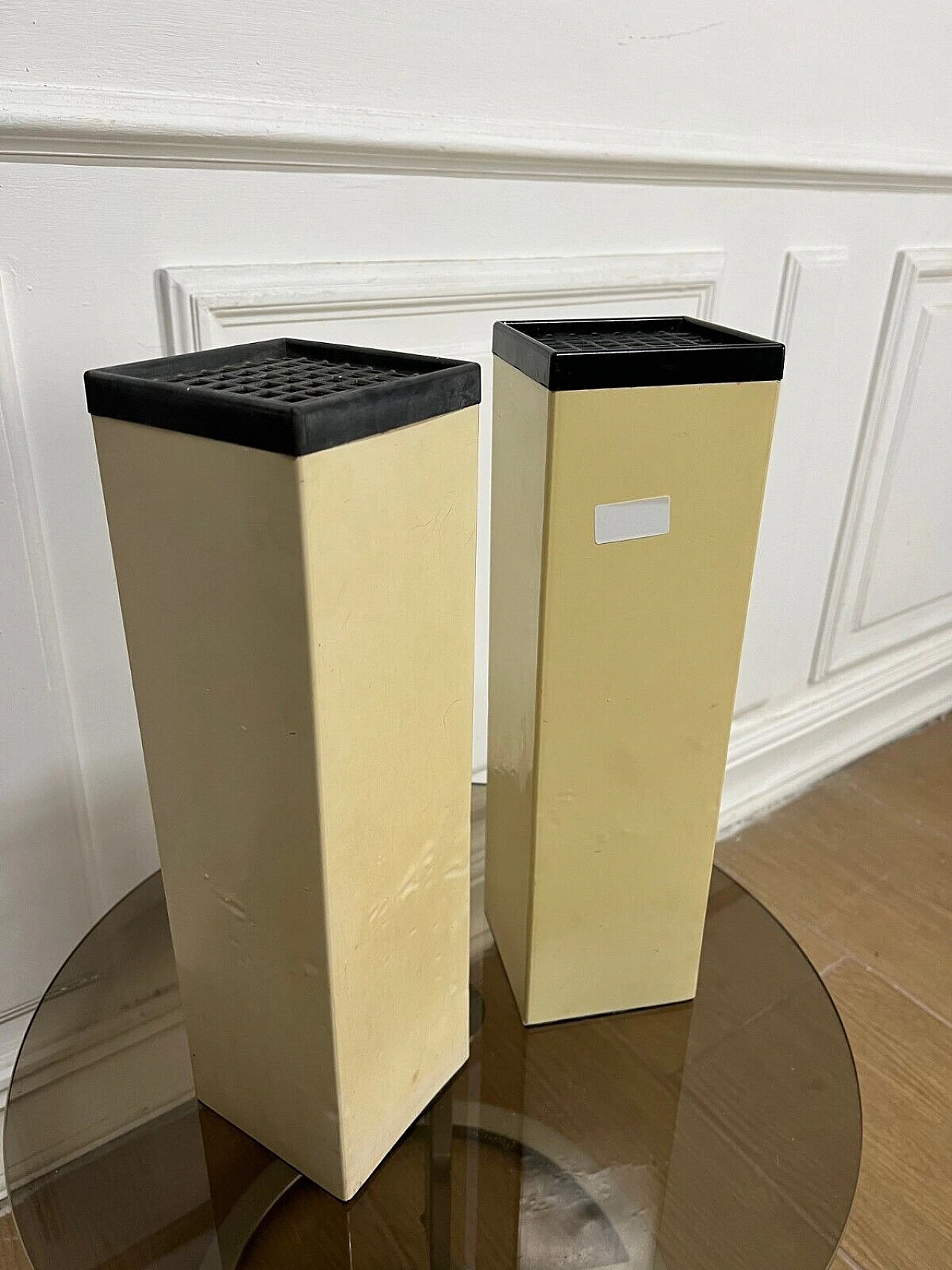 Coppia di posacenere di De Ferrari e Maccarrone per Kartell, anni '70 5