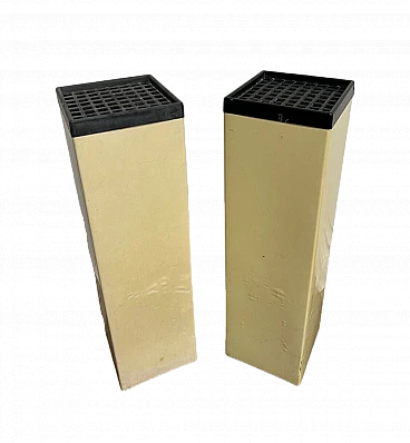 Coppia di posacenere di De Ferrari e Maccarrone per Kartell, anni '70