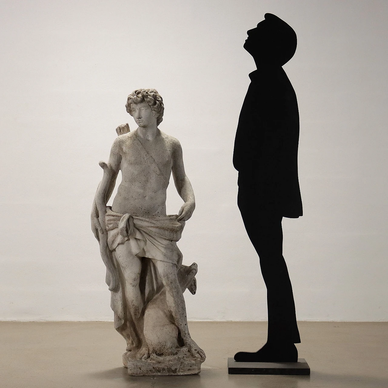 Grit Apollo garden sculpture 2