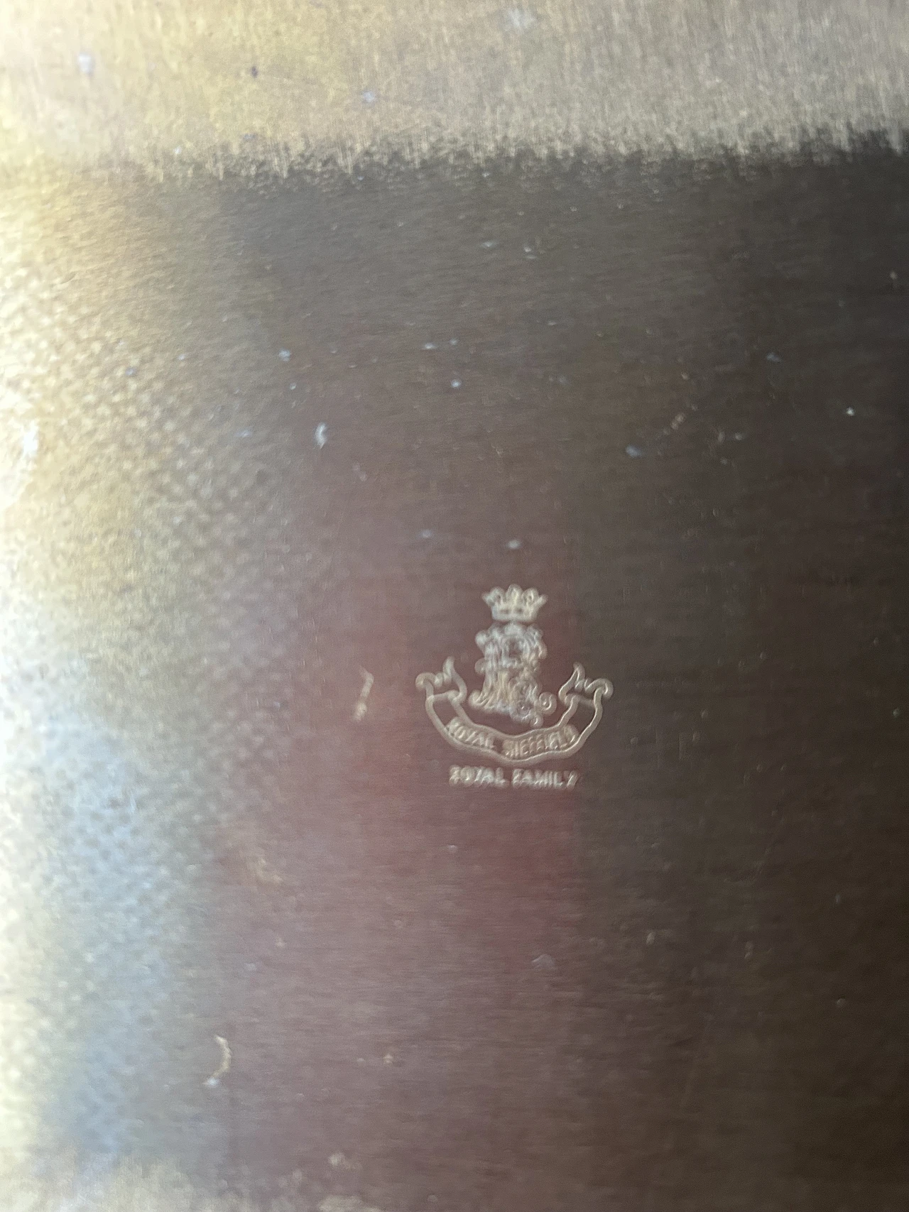 Sheffield silver square tray, 1980s 4