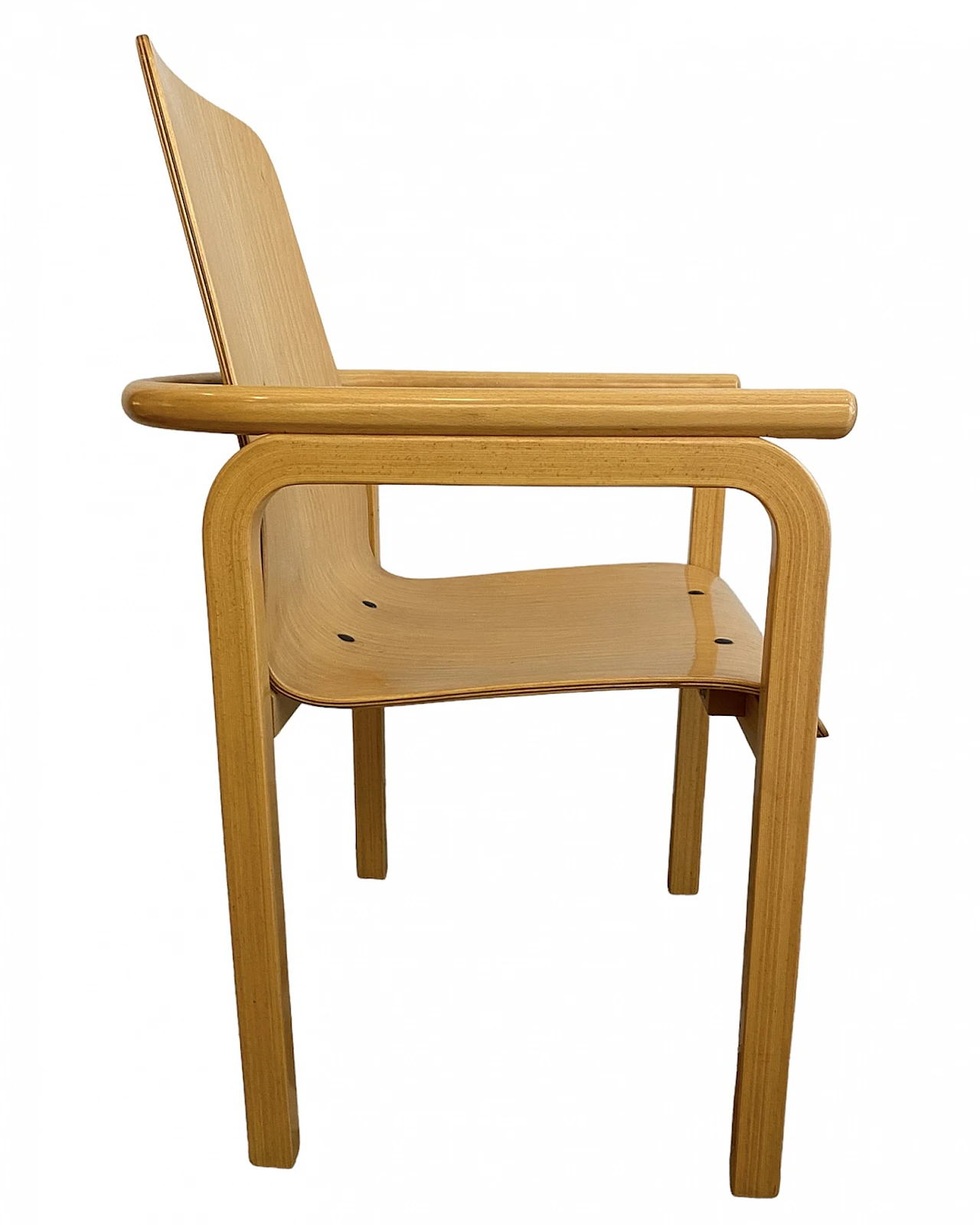 4 Poltrone in legno, anni ’80 3