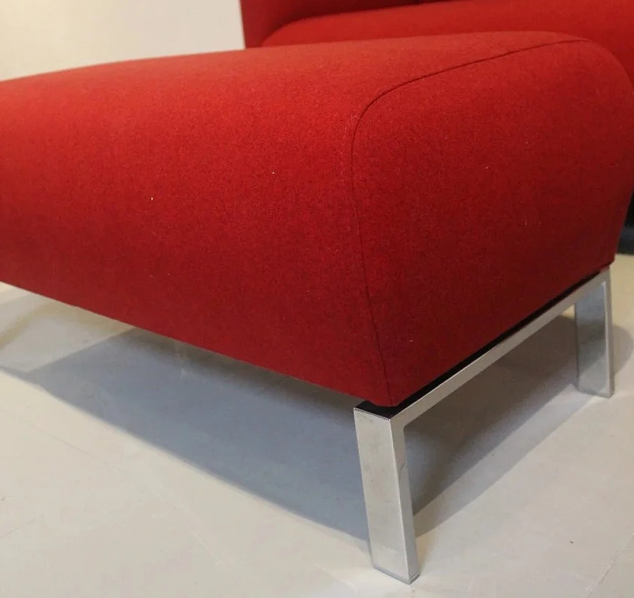 Divano Cara in lana Kvard rossa di Rolf Benz 13