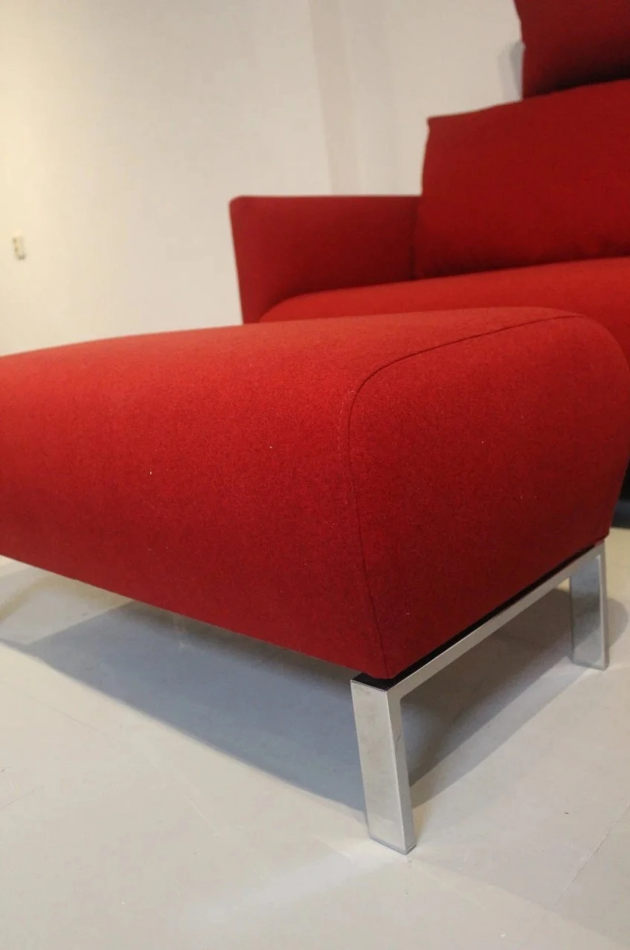Divano Cara in lana Kvard rossa di Rolf Benz 18