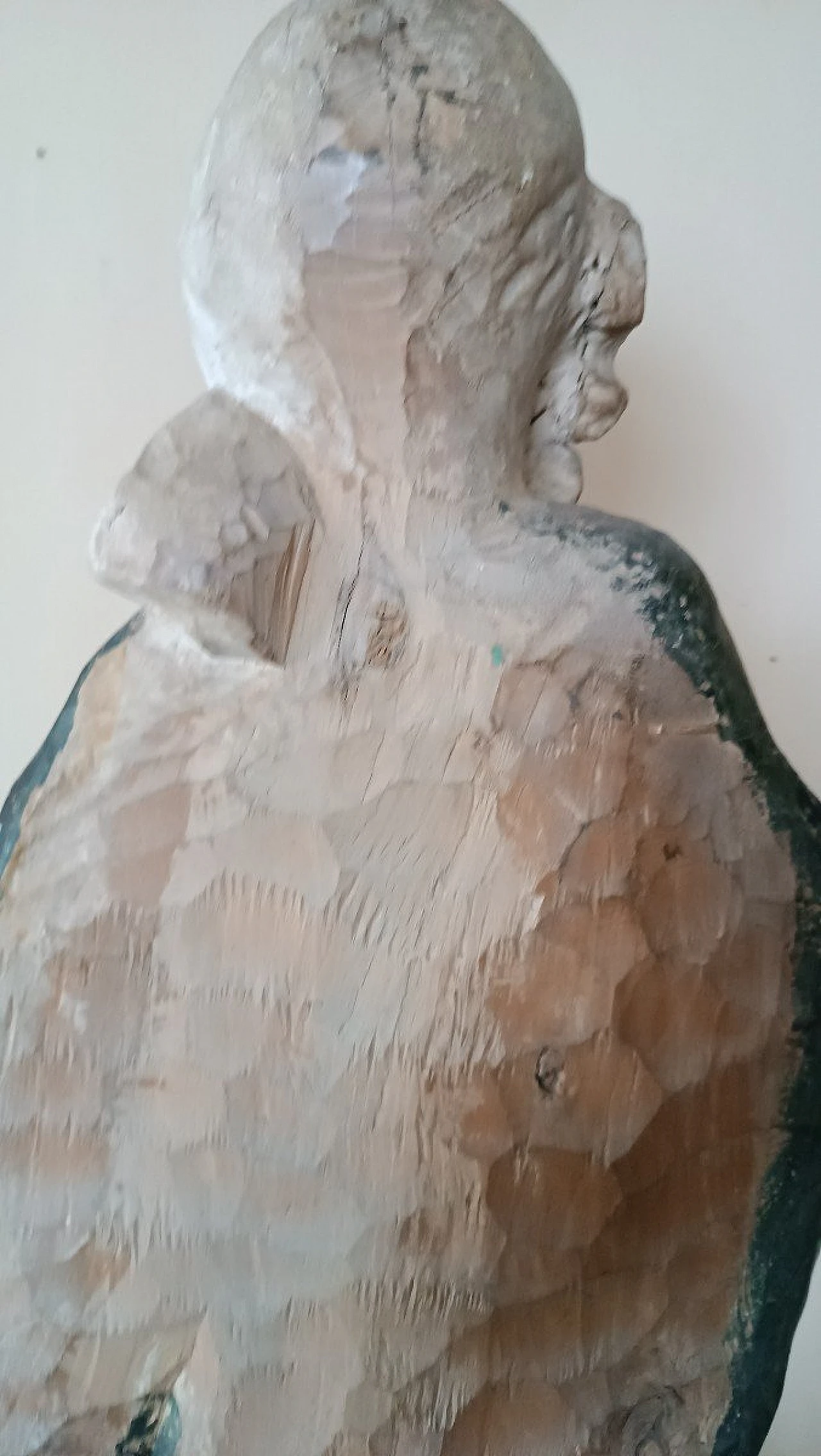 Maria Vergine, scultura in legno policromo, '600 5