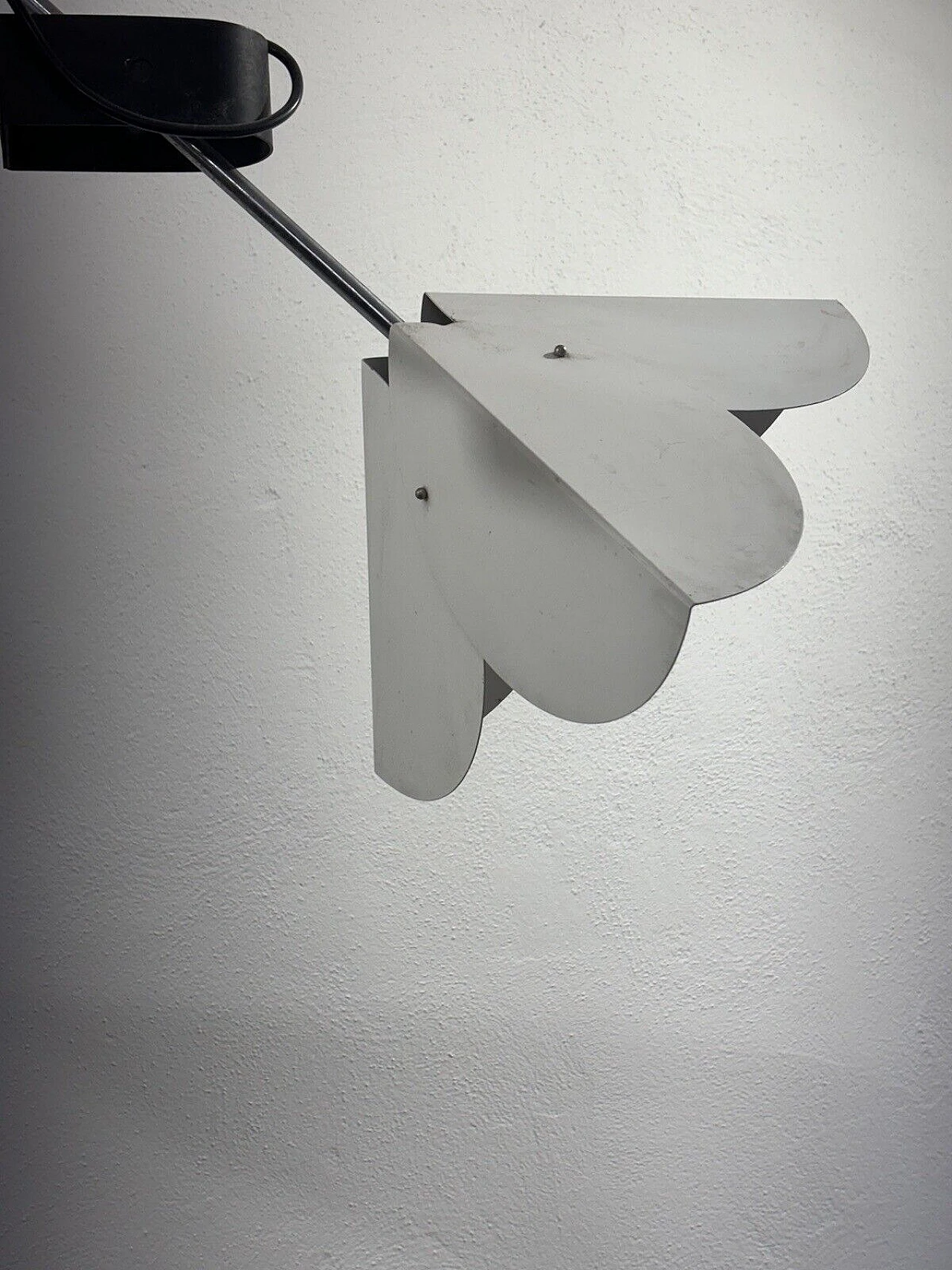 Steel and enameled metal chandelier by Joe Colombo for Stilnovo 12