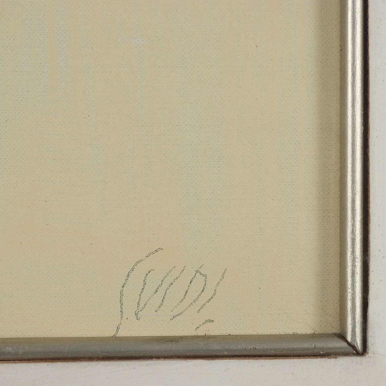 Virgilio Guidi, I Tondi - Occhio nello Spazio, olio su tela, 1968 7