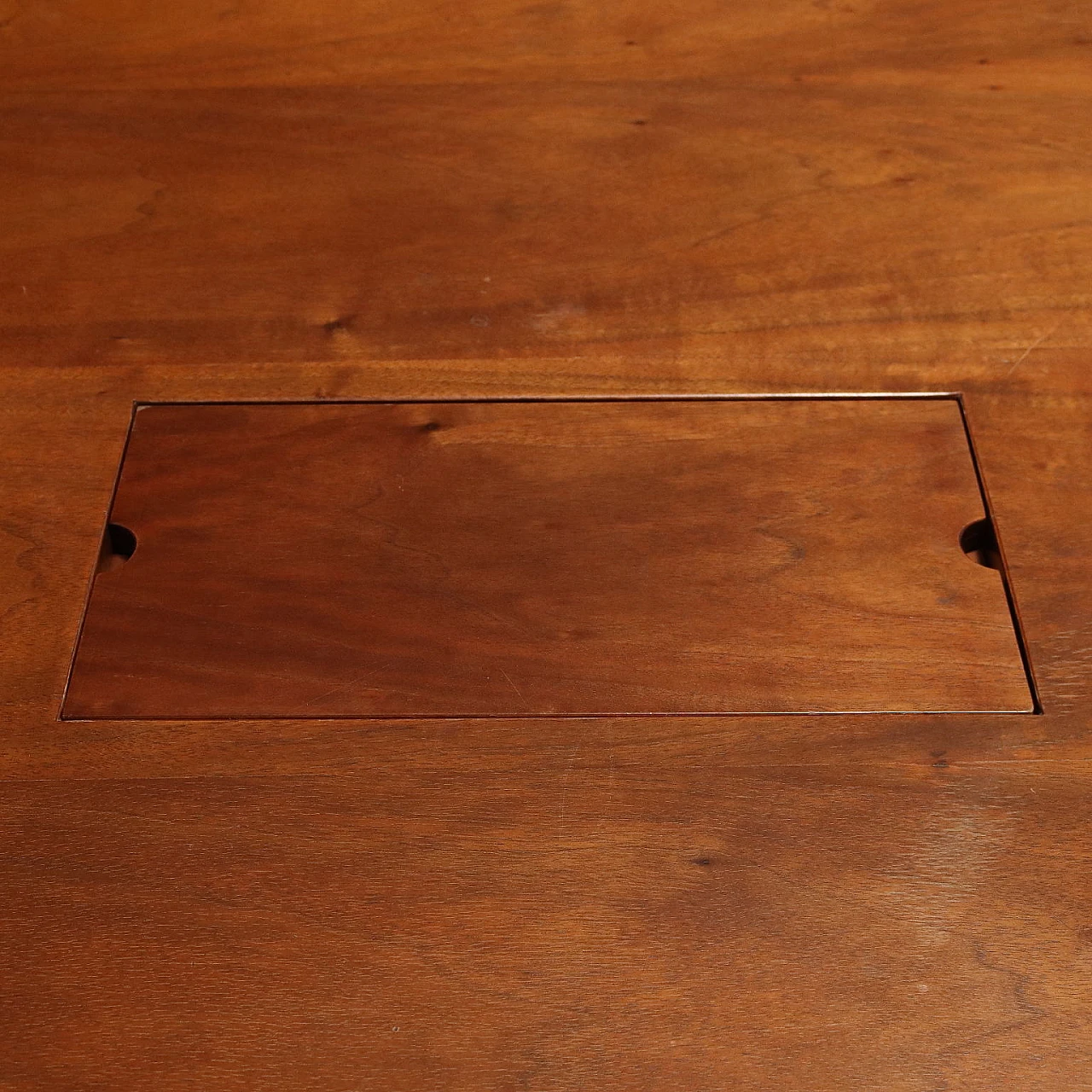 Table 612 in walnut veneered wood by Silvio Coppola for Bernini, 1960s 6