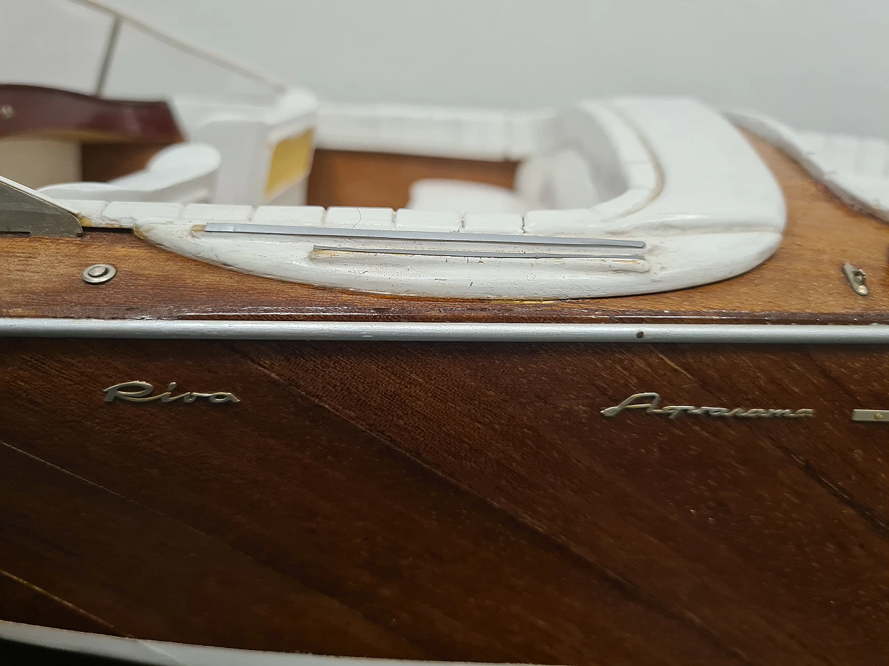 Modellino in scala motoscafo Acquarama Riva, anni '80 4