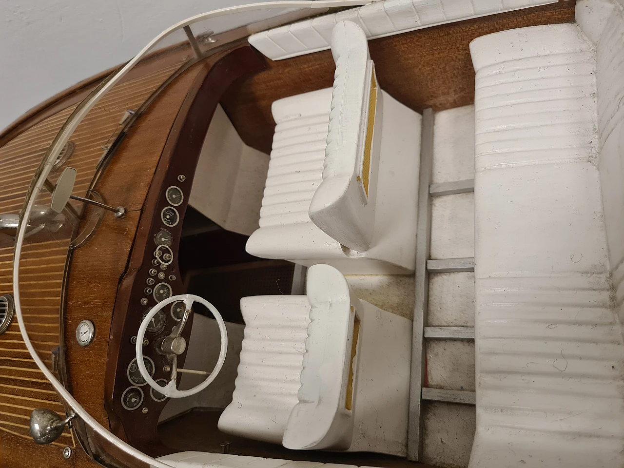 Modellino in scala motoscafo Acquarama Riva, anni '80 5