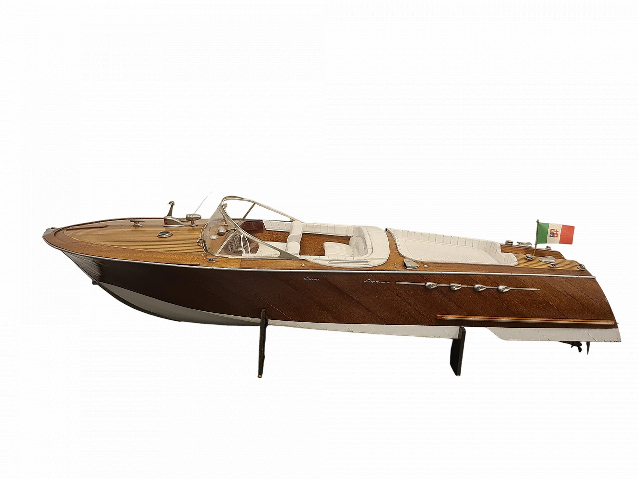 Modellino in scala motoscafo Acquarama Riva, anni '80 15