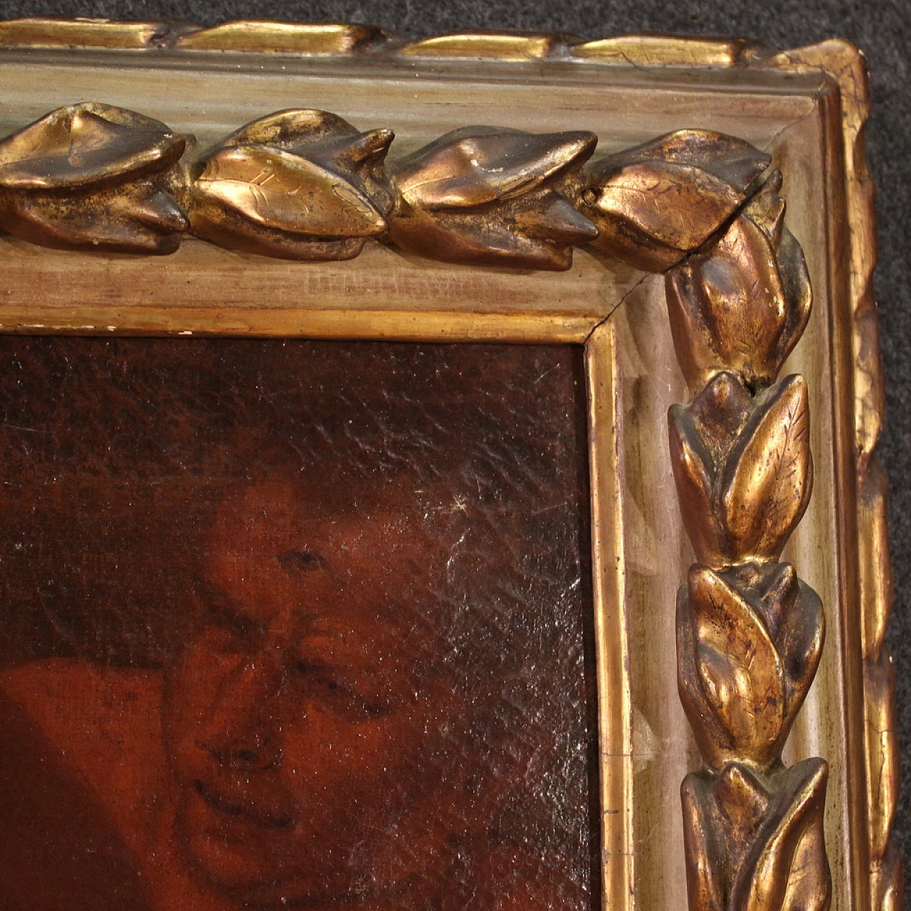 Venere punisce Cupido, dipinto a olio su tela, '600 6