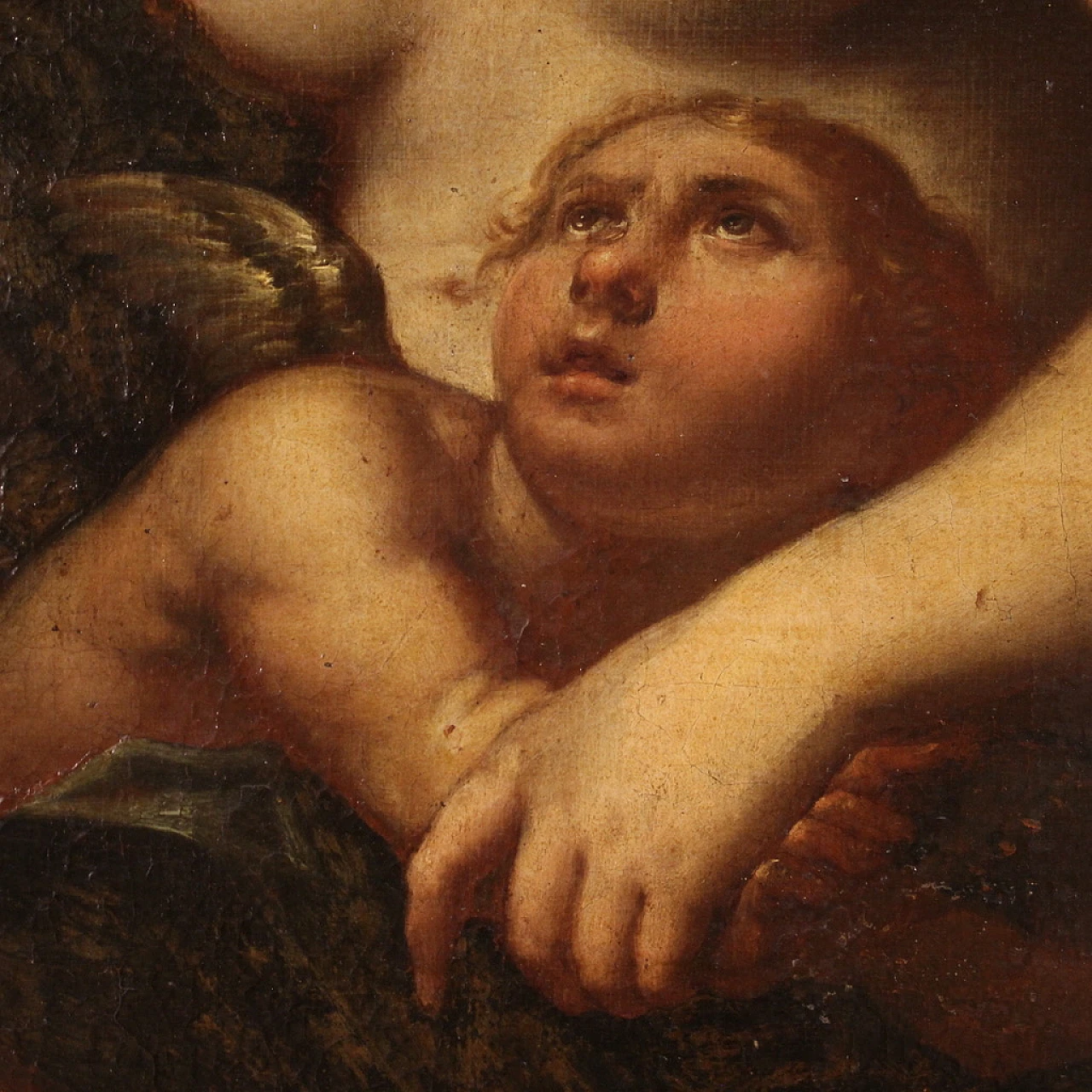 Venere punisce Cupido, dipinto a olio su tela, '600 10