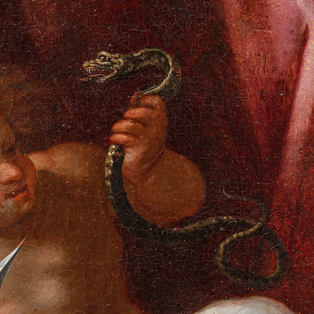 Attributed to Nicolas Pierre Loir, The Death of Cleopatra,17th century 7