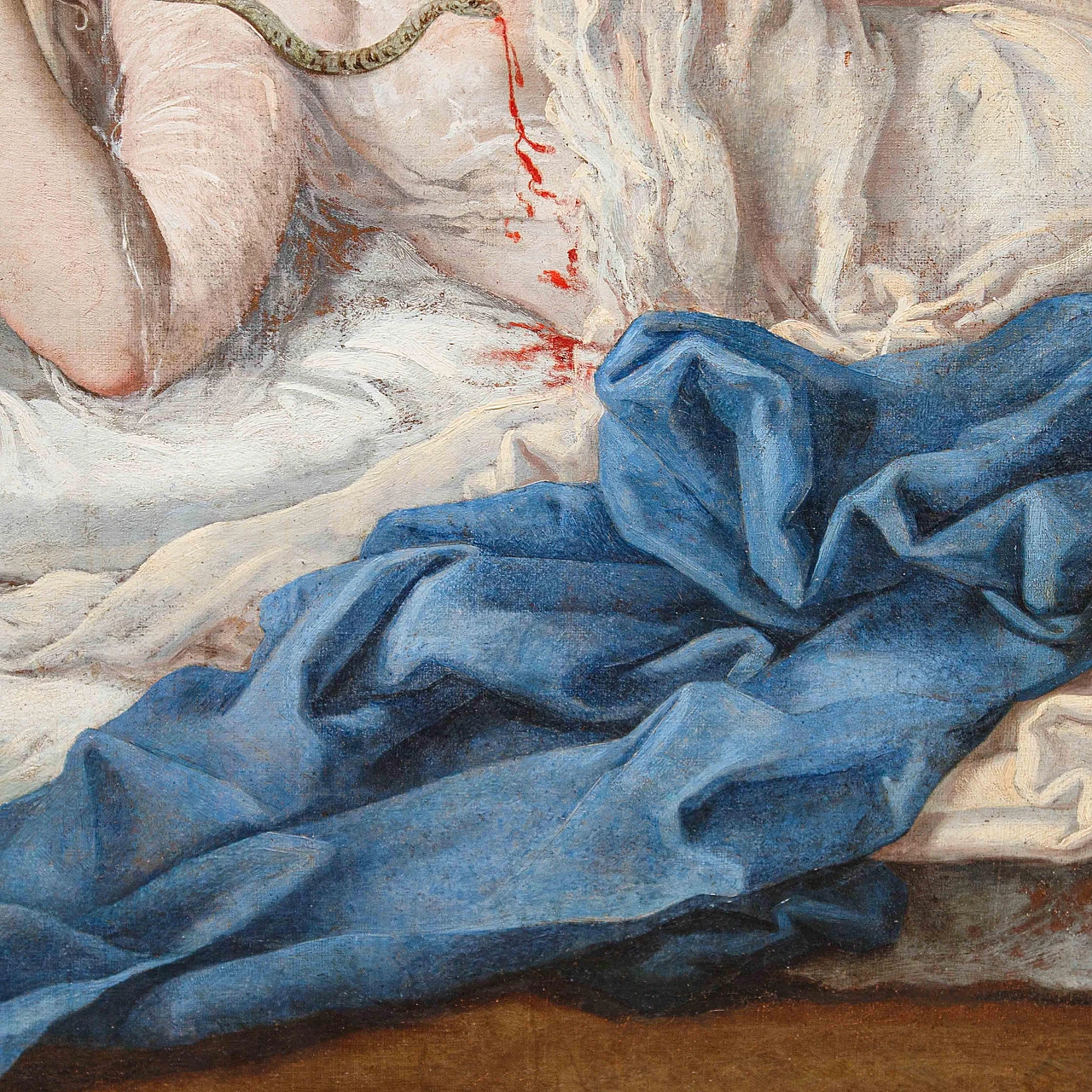 Attributed to Nicolas Pierre Loir, The Death of Cleopatra,17th century 8