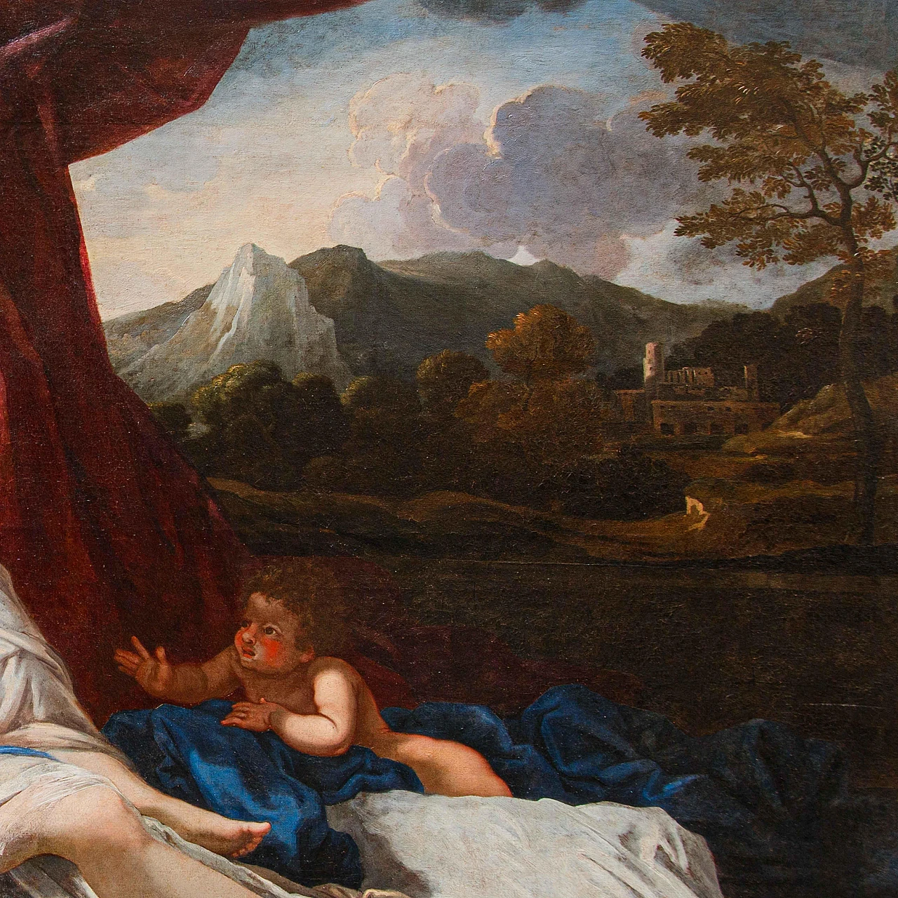 Attributed to Nicolas Pierre Loir, The Death of Cleopatra,17th century 9