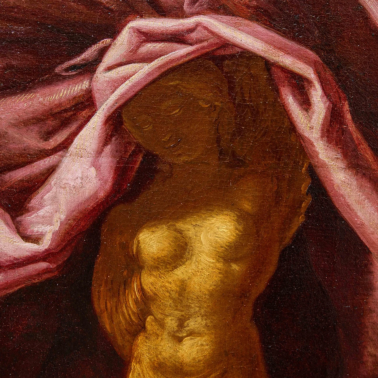 Attributed to Nicolas Pierre Loir, The Death of Cleopatra,17th century 14